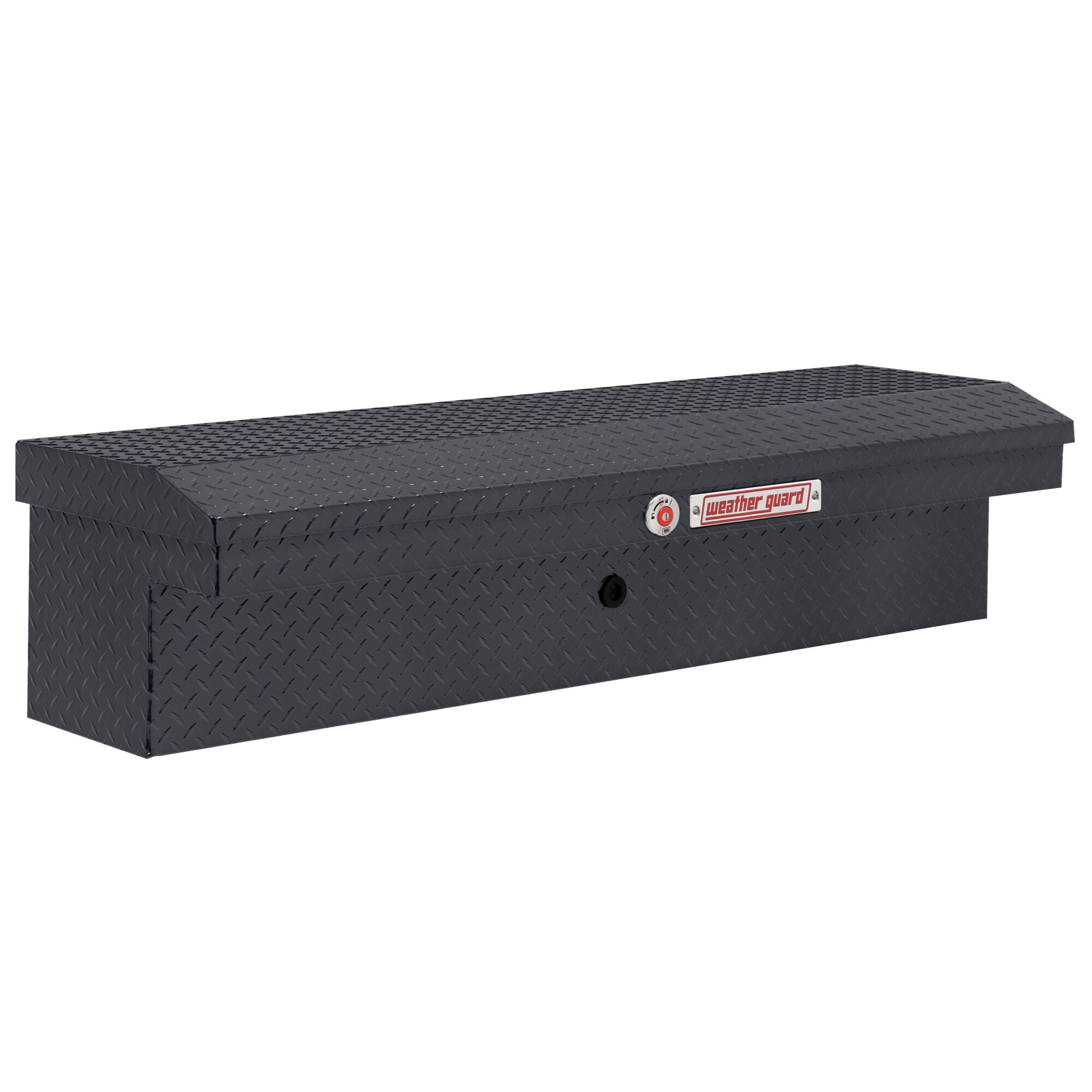 Weather Guard, 56in. L Low Profile, Lo-Side Box, Width 56 in, Material Aluminum, Color Finish Gray, Model# 178-6-04